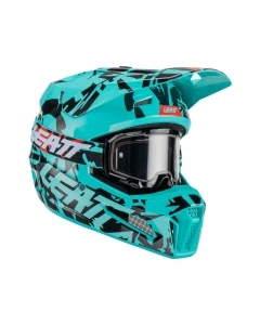 KASK Z GOGLAMI LEATT KIT MOTO 3.5 V23 FUEL (53-54CM) XS