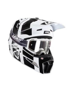 KASK Z GOGLAMI LEATT KIT MOTO 3.5 V24 BLACK/WHITE (59-60CM) L