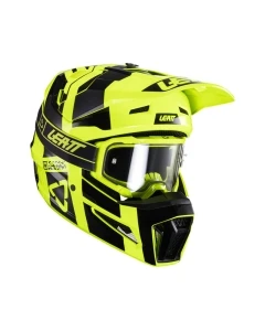 KASK Z GOGLAMI LEATT KIT MOTO 3.5 V24 CITRUS (55-56CM) S