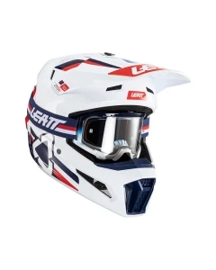 KASK Z GOGLAMI LEATT KIT MOTO 3.5 V24 ROYAL (59-60CM) L