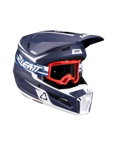 KASK Z GOGLAMI LEATT KIT MOTO 3.5 V26 BLUE (55-56CM) S