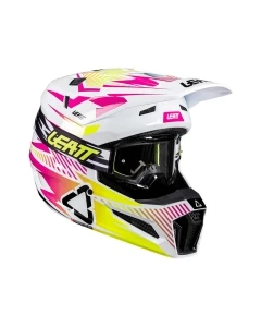 KASK Z GOGLAMI LEATT KIT MOTO 3.5 V26 STORM PINK (59-60CM) L