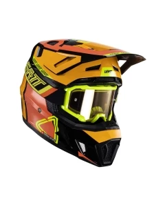 KASK Z GOGLAMI LEATT KIT MOTO 7.5 V24 CITRUS (55-56CM) S