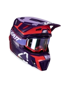 KASK Z GOGLAMI LEATT KIT MOTO 7.5 V24 SUNDOWN (55-56CM) S