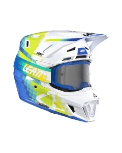 KASK Z GOGLAMI LEATT KIT MOTO 7.5 V26 PIXEL BLUE (61-62CM) XL