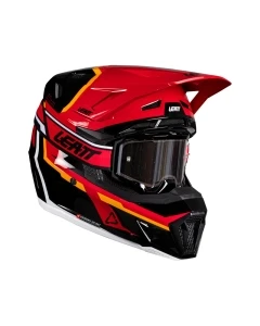 KASK Z GOGLAMI LEATT KIT MOTO 7.5 V26 RED (61-62CM) XL