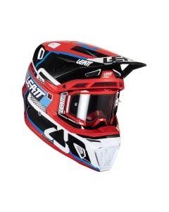 KASK Z GOGLAMI LEATT KIT MOTO 8.5 V24 RED (59-60CM) L