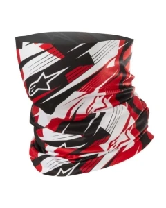 Kołnierz ocieplający ALPINESTARS BLURRED kolor biały/czarny/czerwony, rozmiar OS