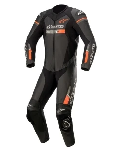 Kombinezon jednoczęściowy GP FORCE V2 ALPINESTARS kolor czarny/czerwony/fluorescencyjny, rozmiar 52