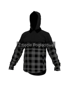 KOSZULA REBELHORN SHIFTER BLACK/GREY 6XL