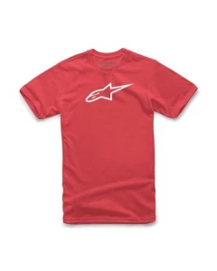 Koszulka AGELESS CLASSIC Męski ALPINESTARS kolor czerwony/biały, rozmiar S