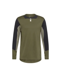 KOSZULKA ROWEROWA Z DŁUGIM RĘKAWEM FOX DEFEND OLIVE GREEN XL