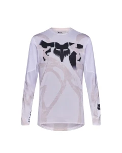 KOSZULKA ROWEROWA Z DŁUGIM RĘKAWEM FOX FLEXAIR DIFFUSE SE WHITE XL