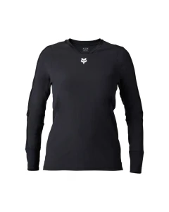 KOSZULKA ROWEROWA Z DŁUGIM RĘKAWEM FOX LADY DEFEND THERMAL BLACK XS
