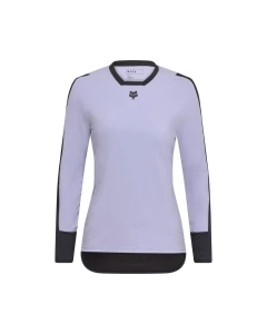 KOSZULKA ROWEROWA Z DŁUGIM RĘKAWEM FOX LADY DEFEND THERMAL LILAC XS