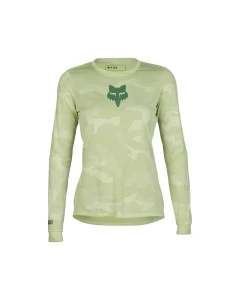 KOSZULKA ROWEROWA Z DŁUGIM RĘKAWEM FOX LADY RANGER TRU DRI CACTUS M