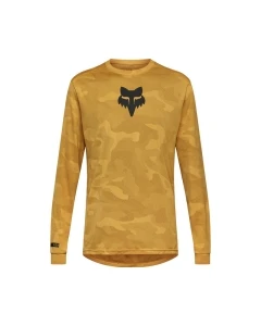 KOSZULKA ROWEROWA Z DŁUGIM RĘKAWEM FOX RANGER TRU DRI BRONZE XXL