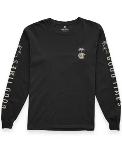 KOSZULKA Z DŁUGIM RĘKAWEM BROGER GOOD TIMES BLACK M