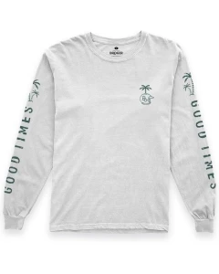KOSZULKA Z DŁUGIM RĘKAWEM BROGER GOOD TIMES WHITE XL