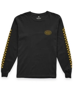 KOSZULKA Z DŁUGIM RĘKAWEM BROGER MOTO CHILL CLUB BLACK XXL