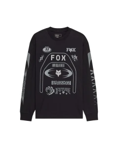 KOSZULKA Z DŁUGIM RĘKAWEM FOX IMAGE COSMO MW OVERSIZED BLACK S