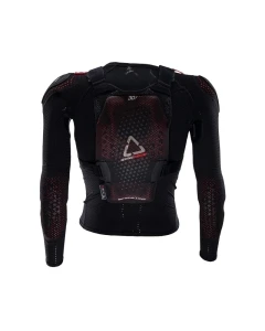 KOSZULKA Z OCHRANIACZAMI JUNIOR LEATT 4.5 HYBRID BLACK (147-159CM) L/XL