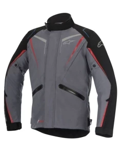 Kurtka mesh / poliester ALPINESTARS YOKOHAMA DRYSTAR kolor czarny/czerwony/szary, rozmiar S