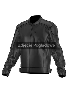 KURTKA MOTOCYKLOWA SKÓRZANA BROGER LEGEND BLACK M