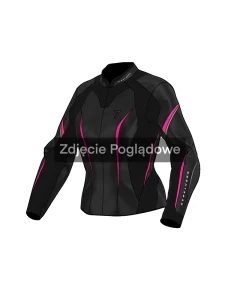 KURTKA MOTOCYKLOWA SKÓRZANA DAMSKA REBELHORN DIVA ST BLACK PINK W40