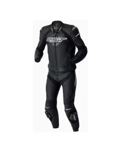 KURTKA MOTOCYKLOWA SKÓRZANA RST TRACTECH EVO D3O BLACK WHITE S