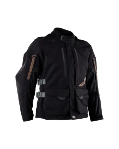 KURTKA MOTOCYKLOWA TEKSTYLNA LEATT ADV DRITOUR 5.5 STEALTH BLACK GREY L