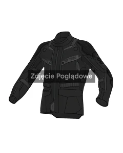 KURTKA MOTOCYKLOWA TEKSTYLNA REBELHORN PATROL 2 BLACK 9XL