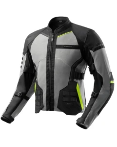 KURTKA MOTOCYKLOWA TEKSTYLNA REBELHORN SCANDAL 3 BLACK GREY FLUO YELLOW M