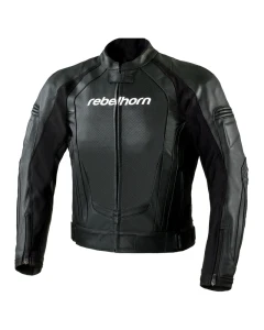KURTKA SKÓRZANA REBELHORN PISTON II BLACK 46