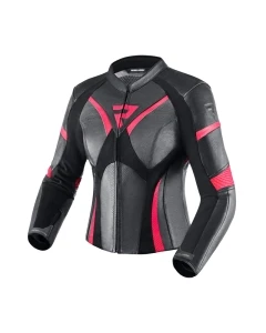 KURTKA SKÓRZANA REBELHORN REBEL LADY PINK/BLACK D42