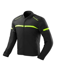 KURTKA TEKSTYLNA OZONE NEO BLACK/FLO YELLOW M