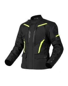 KURTKA TEKSTYLNA OZONE TOUR III BLACK/FLUO YELLOW XL