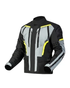 KURTKA TEKSTYLNA OZONE TOUR III BLACK/GREY/FLUO YELLOW 3XL