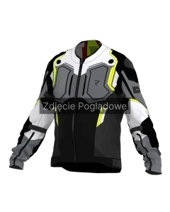KURTKA TEKSTYLNA REBELHORN BORG II BLACK/GREY/FLUO YELLOW 7XL