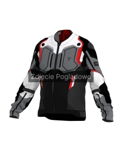 KURTKA TEKSTYLNA REBELHORN BORG II BLACK/GREY/RED S