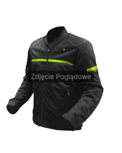 KURTKA TEKSTYLNA REBELHORN ECHO BLACK/FLUO YELLOW 9XL