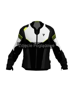 KURTKA TEKSTYLNA REBELHORN HIFLOW V BLACK/GREY/FLUO YELLOW XL