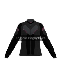 KURTKA TEKSTYLNA REBELHORN HIFLOW V LADY BLACK/FLUO PINK XXL