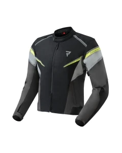 KURTKA TEKSTYLNA REBELHORN SPARK BLACK/GREY/FLUO YELLOW M