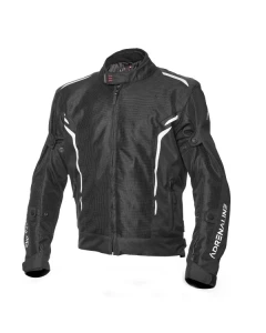 Kurtka Turystyczna ADRENALINE MESHTEC 2.0 PPE kolor czarny, rozmiar 3XL