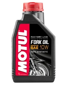 MOTUL OLEJ DO TELESKOPÓW / AMORTYZATORÓW / ZAWIESZENIA FORK OIL FACTORY LINE 10W MEDIUM (SYNTETYCZNY) 1L