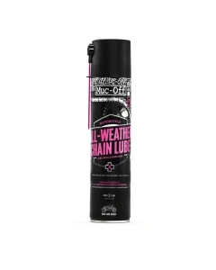 Muc-Off 637 - Smar do łańcucha na zmienne warunki pogodowe, baza ceramiczna - 400ml - All-Weather Chain Lube