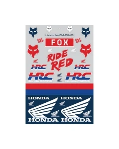 NAKLEJKA FOX HONDA TRACK PACK MULTI OS