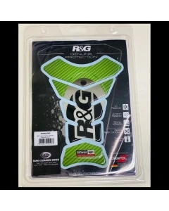NAKLEJKA NA BAK TANKPAD RG RACING FACTORY CARBON KAWASAKI GREEN