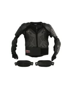 Ochraniacz klatka piersiowa/łokci/pleców/ramion ADRENALINE DEFENDER PPE kolor czarny, rozmiar M